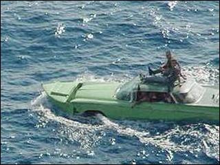 1959 Buick car boat